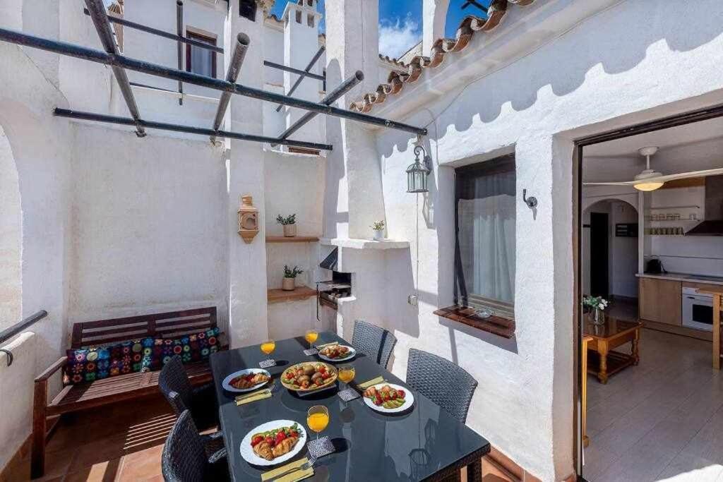 797 Hr - Pueblo Evita- Andalusian Apartment With Terrace. Benalmádena Exteriör bild