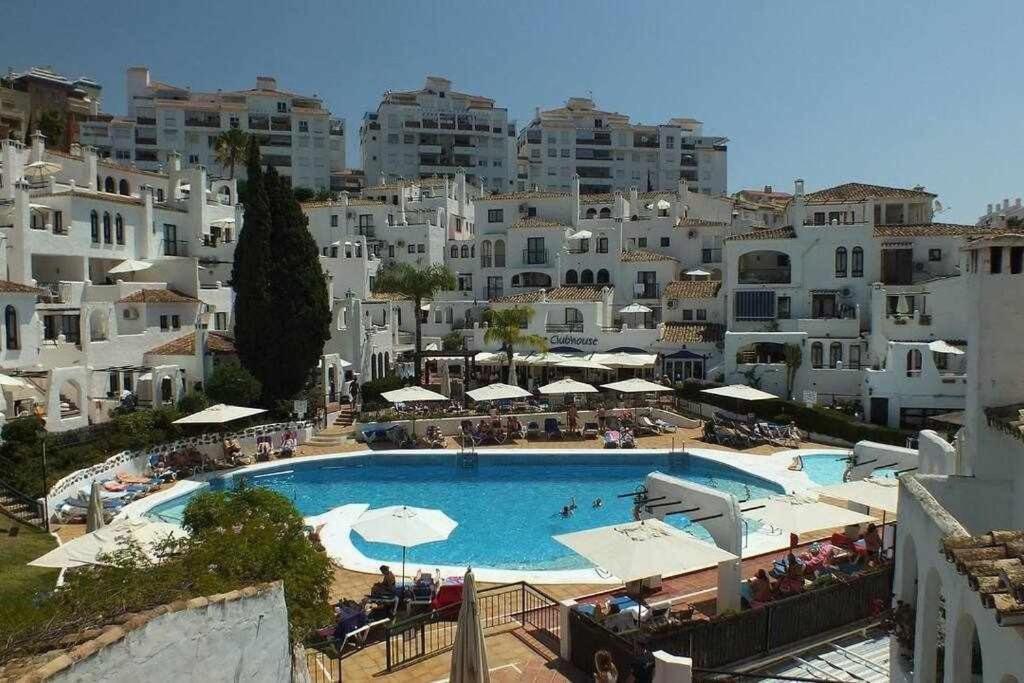 797 Hr - Pueblo Evita- Andalusian Apartment With Terrace. Benalmádena Exteriör bild